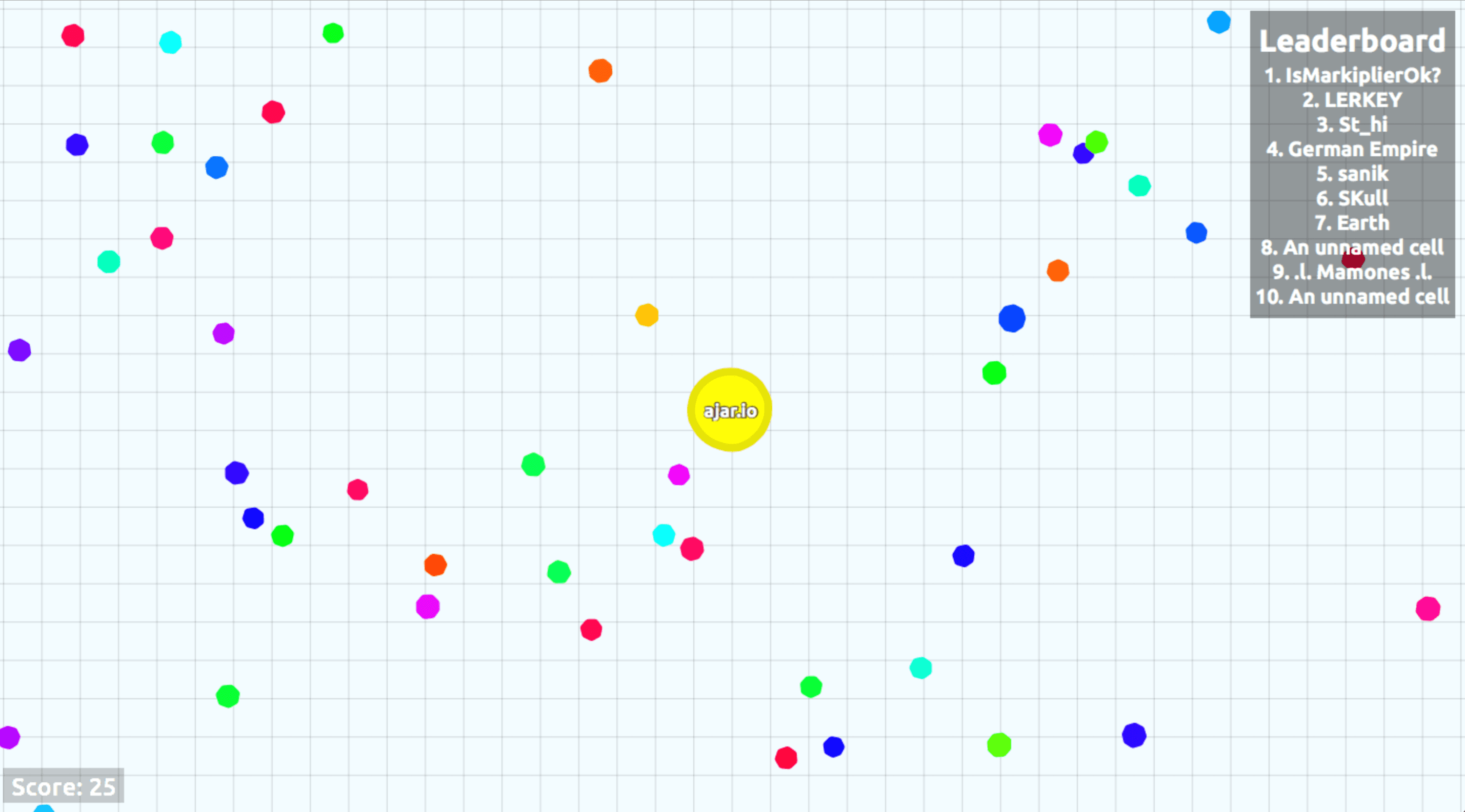 agar.io hack Project by Silly Motion